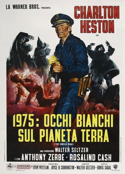 The Omega Man - Italian Movie Poster
