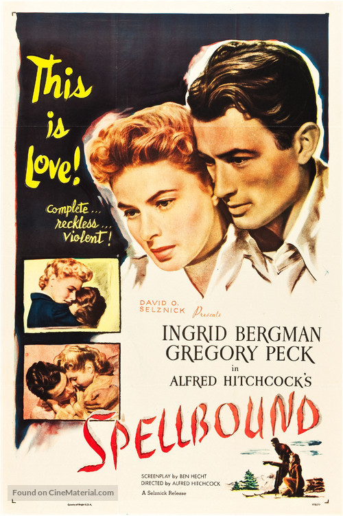 Spellbound - Re-release movie poster