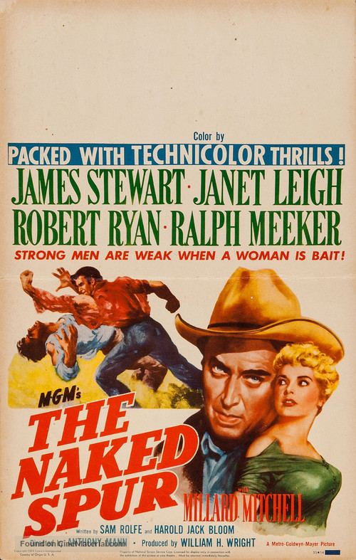 The Naked Spur - Movie Poster