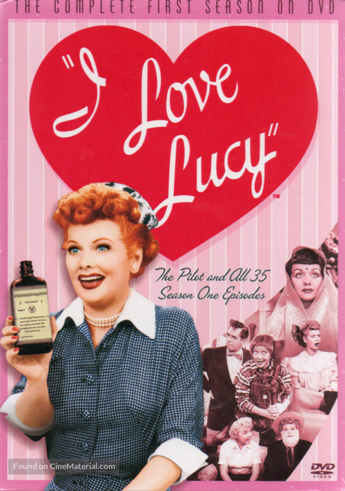 &quot;I Love Lucy&quot; - DVD movie cover