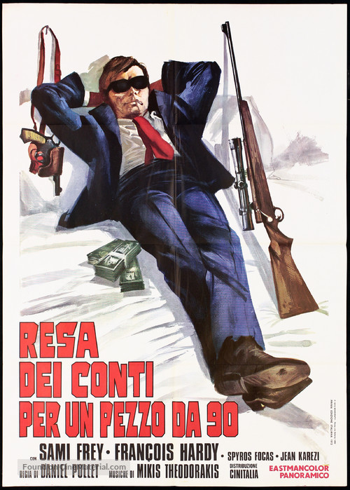 Une balle au coeur - Italian Movie Poster