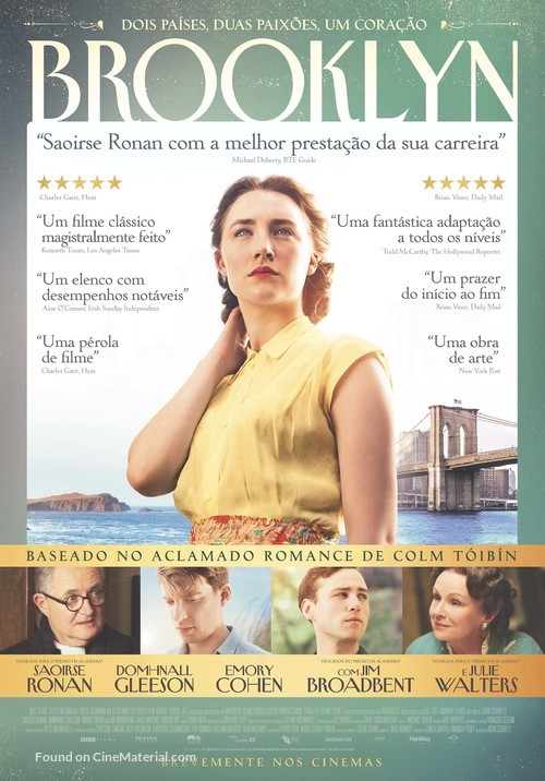 Brooklyn - Portuguese Movie Poster