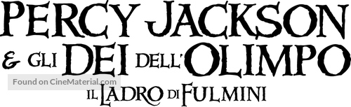 Percy Jackson &amp; the Olympians: The Lightning Thief - Italian Logo