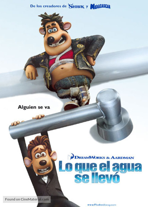 Flushed Away - Argentinian Movie Poster