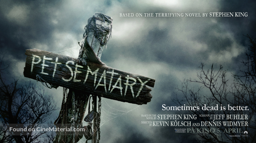 Pet Sematary 2019 Norwegian Movie Poster
