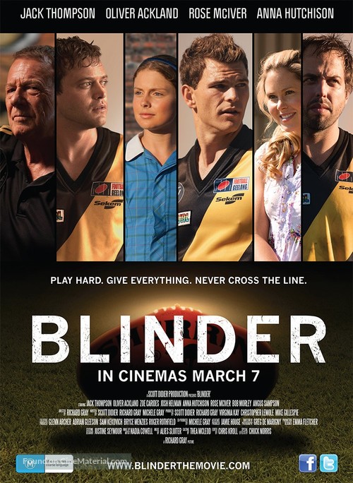 Blinder - Australian Movie Poster