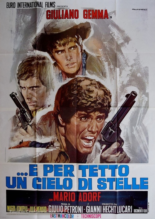 ...e per tetto un cielo di stelle - Italian Movie Poster