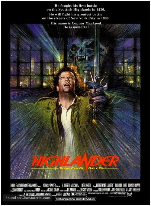 Highlander - Movie Poster