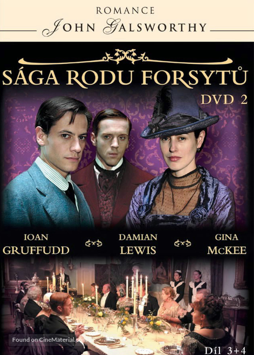 &quot;The Forsyte Saga&quot; - Czech DVD movie cover