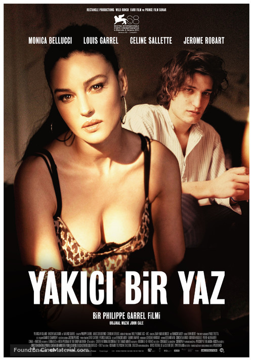 Un &eacute;t&eacute; br&ucirc;lant - Turkish Movie Poster