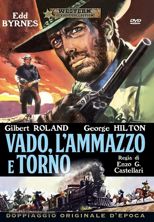 Vado... l&#039;ammazzo e torno - Italian DVD movie cover