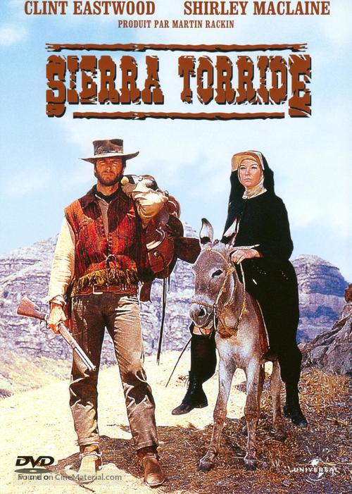 Two Mules for Sister Sara - French DVD movie cover