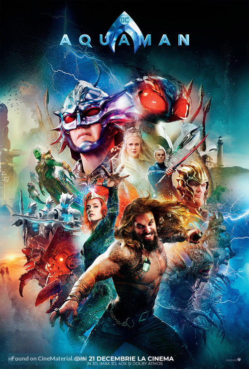 Aquaman - Romanian Movie Poster
