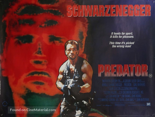 Predator - British Movie Poster