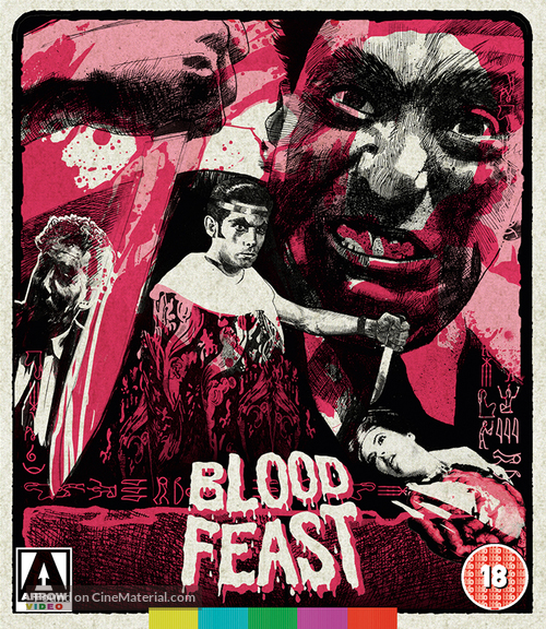 Blood Feast - British Blu-Ray movie cover