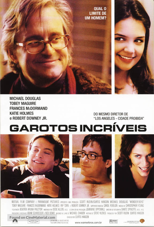 Wonder Boys - Brazilian Movie Poster