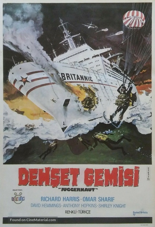 Juggernaut - Turkish Movie Poster