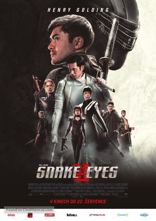 Snake Eyes: G.I. Joe Origins - Czech Movie Poster