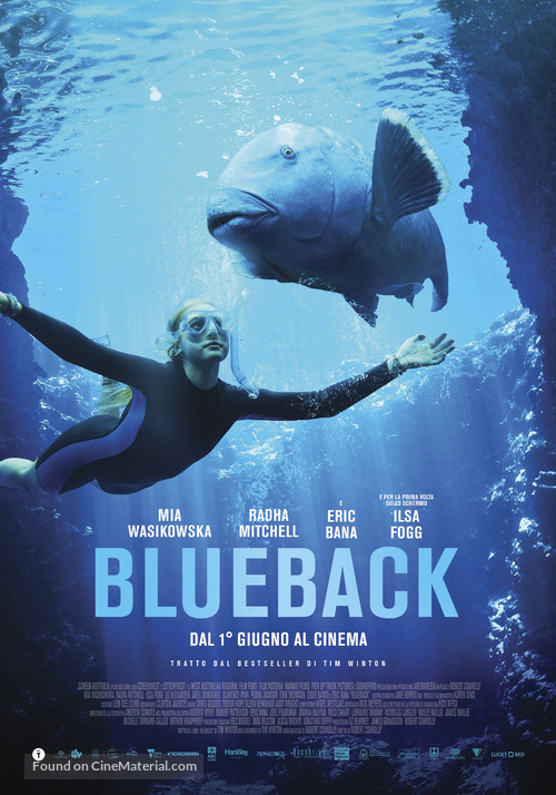 Blueback - Italian Movie Poster
