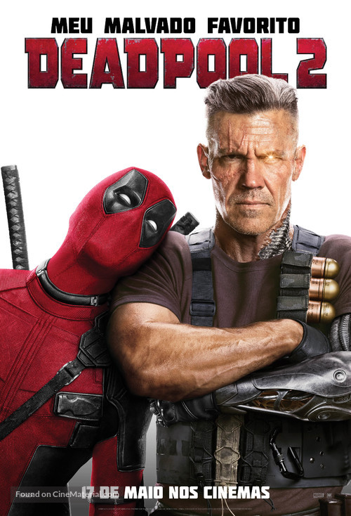 Deadpool 2 - Brazilian Movie Poster