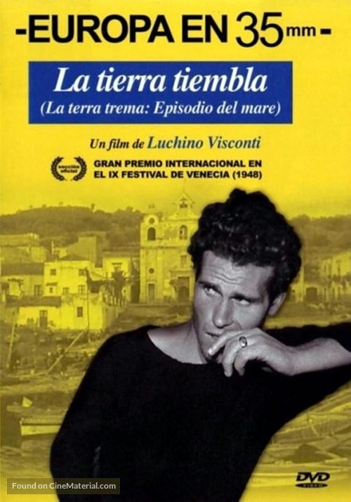 La terra trema: Episodio del mare - Spanish DVD movie cover