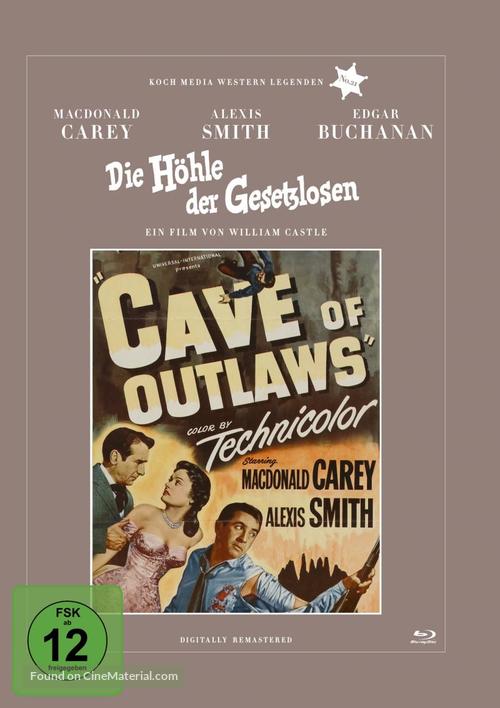 Cave of Outlaws - German DVD movie cover