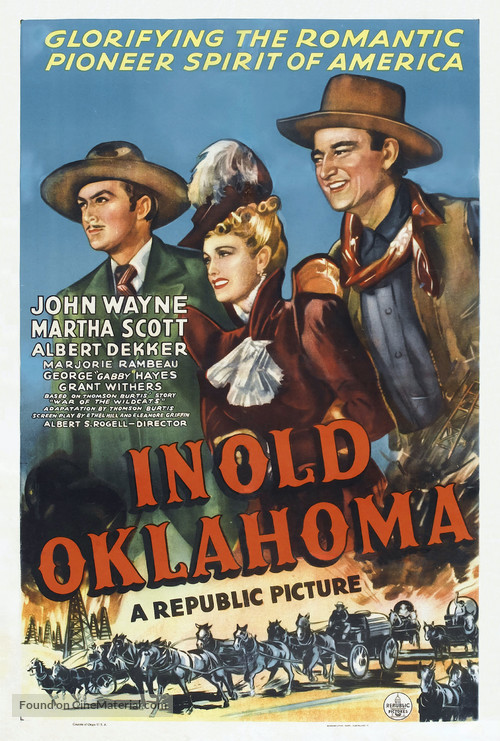 In Old Oklahoma - Theatrical movie poster