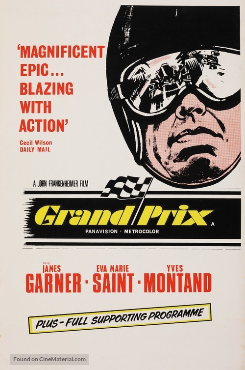 Grand Prix - British Movie Poster