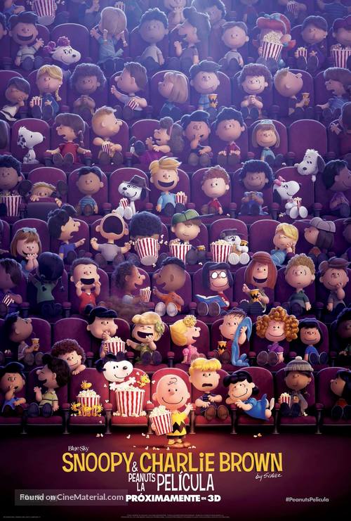 The Peanuts Movie - Mexican Movie Poster