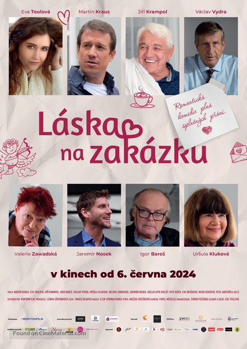 L&aacute;ska na zak&aacute;zku - Czech Movie Poster