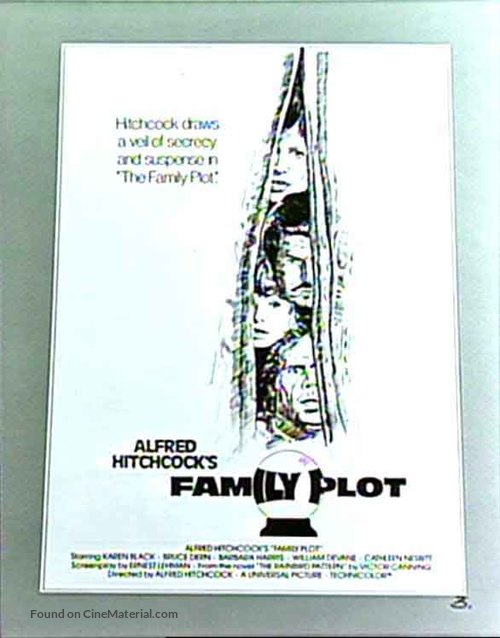 Family Plot - British Movie Poster