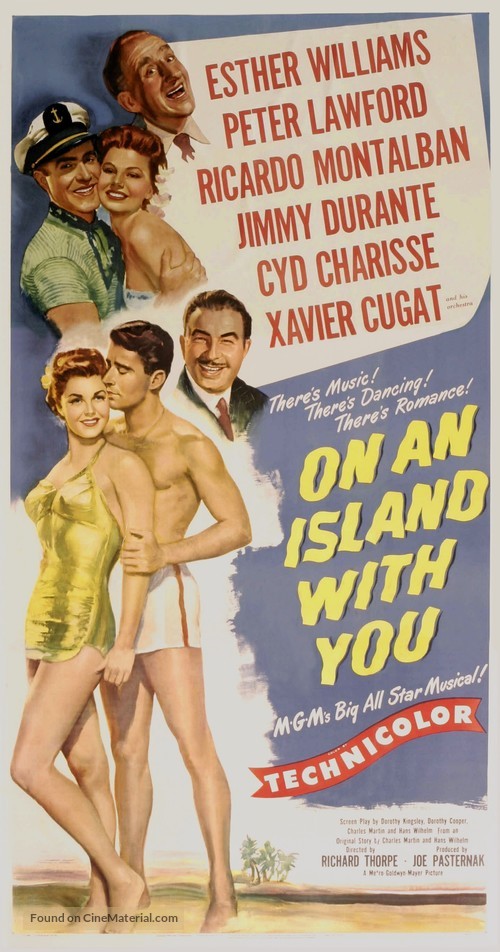 On an Island with You - Movie Poster