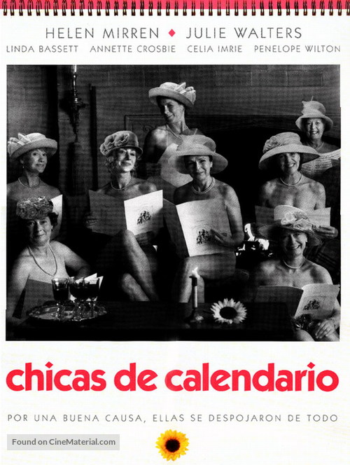 Calendar Girls - Mexican poster