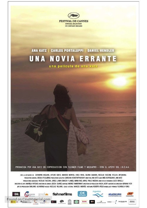 Novia errante, Una - Argentinian Movie Poster