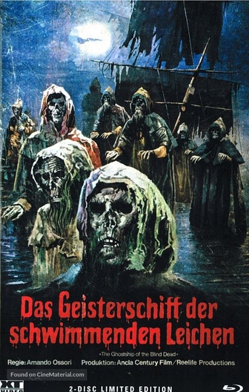 El buque maldito - Austrian Blu-Ray movie cover
