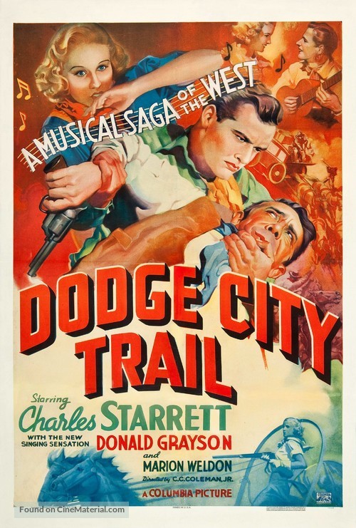 Dodge City Trail - Movie Poster