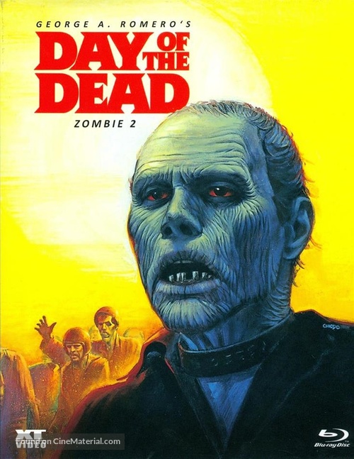 Day of the Dead - Austrian Blu-Ray movie cover