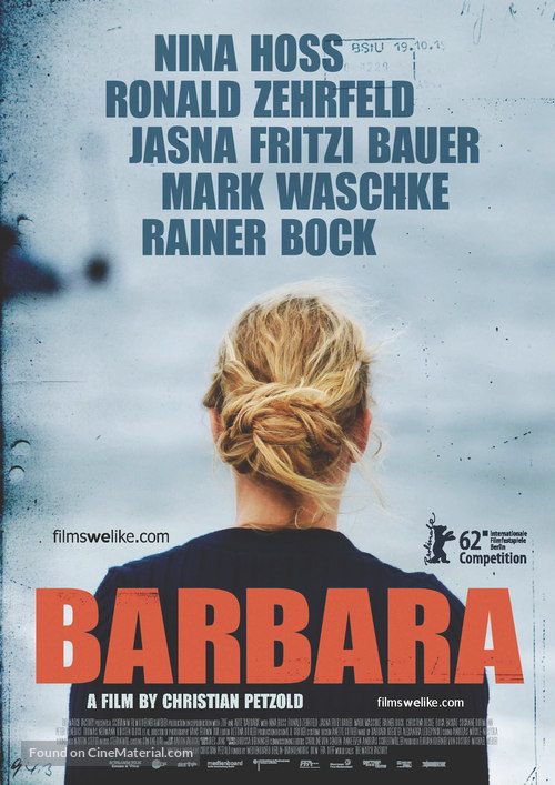 Barbara - Canadian Movie Poster