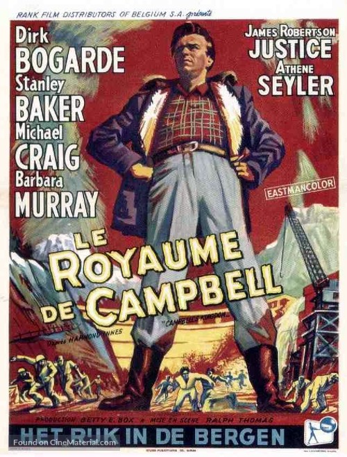 Campbell&#039;s Kingdom - Belgian Movie Poster