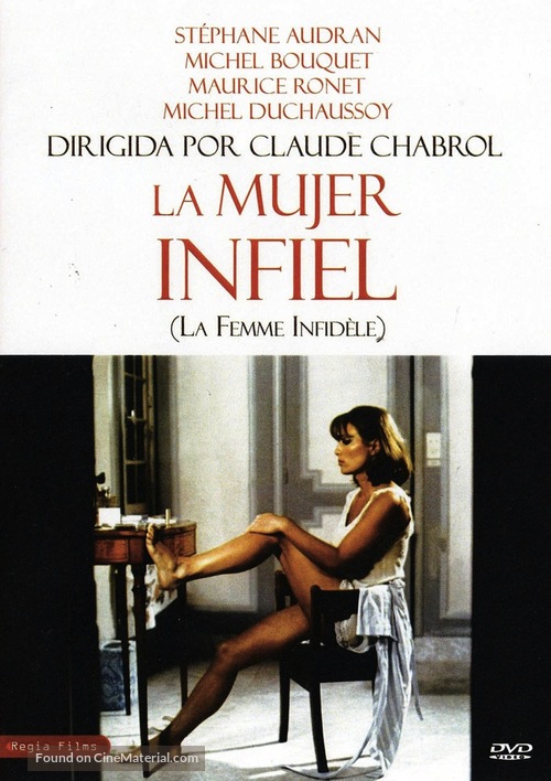 La femme infid&egrave;le - Spanish DVD movie cover