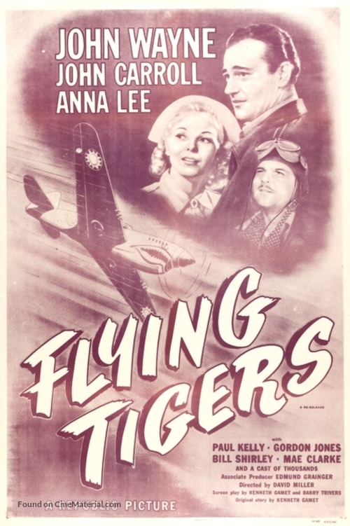 Flying Tigers - British Movie Poster