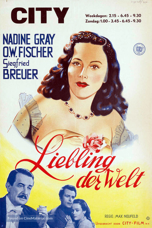 Rosen der Liebe - Dutch Movie Poster