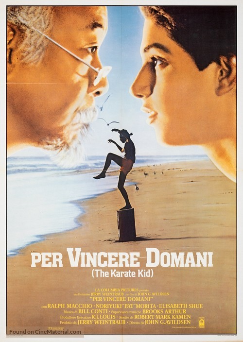 The Karate Kid - Italian Movie Poster