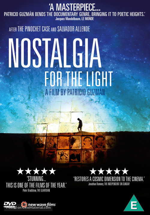 Nostalgia de la luz - British DVD movie cover