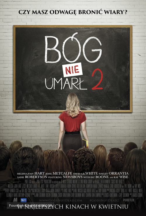 God&#039;s Not Dead 2 - Polish Movie Poster