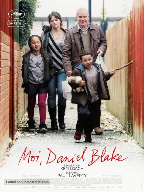 I, Daniel Blake - French Movie Poster
