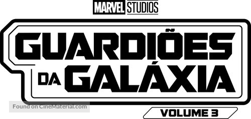 Guardians of the Galaxy Vol. 3 - Brazilian Logo