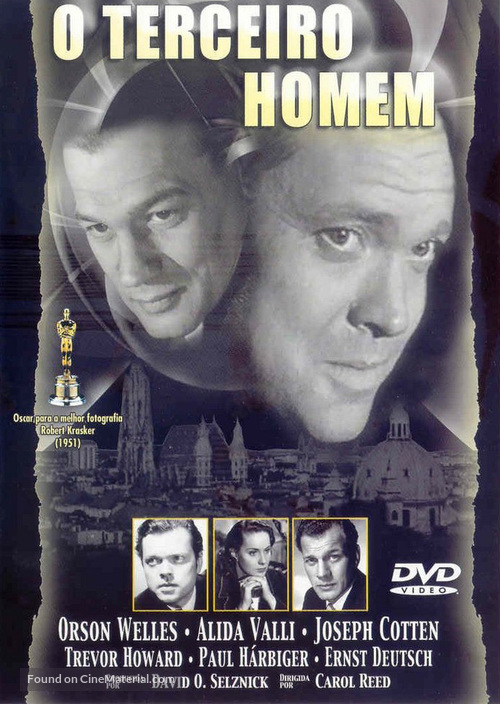 The Third Man - Portuguese DVD movie cover