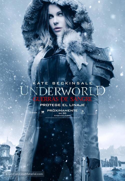 Underworld: Blood Wars - Spanish Movie Poster