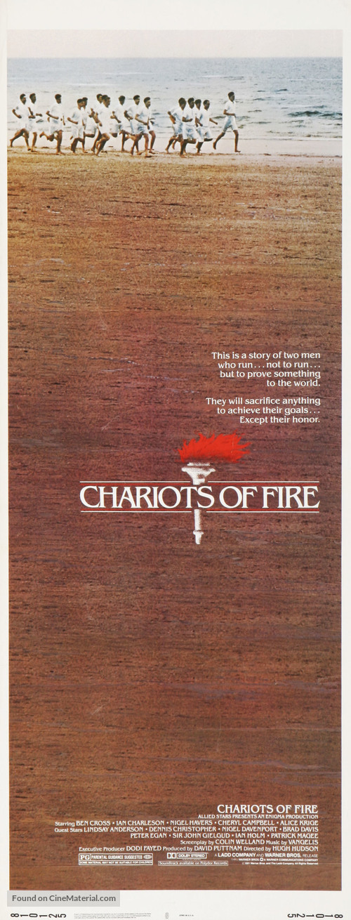Chariots of Fire - Movie Poster